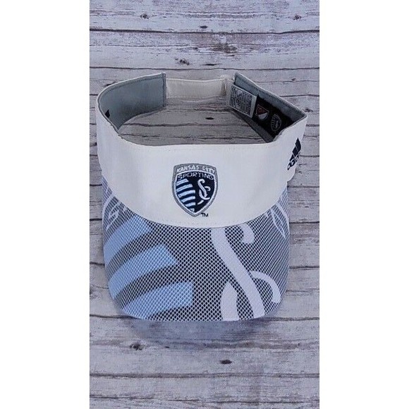 Sporting KC Adidas Visor Climallte Adjustable - Picture 1 of 9